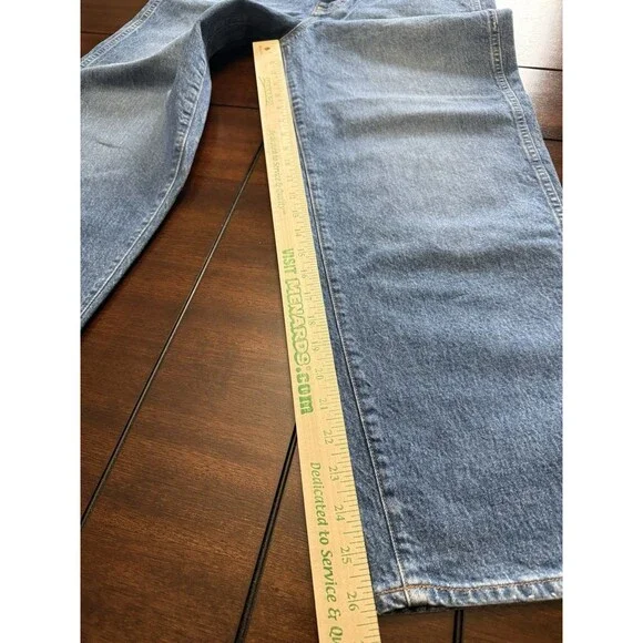 J Crew Womens High-Rise Peggy Tapered Jean Size 30 Authentic Blue Wash Barrel - Picture 2 of 11
